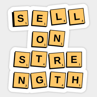 Sell on Strength Sticker